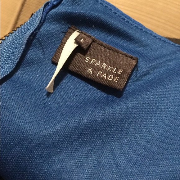 Urban outfitters blue cut out dress size L - Picture 3 of 3